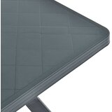 Bistro stol antracit 70 x 70 x 72 cm plastični | shoptok.hr
