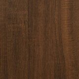  Ormar boja smeđeg hrasta 90 x 52 x 200 cm od konstruiranog drva | shoptok.hr