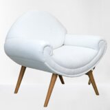 Ena Y-21 Fotelja Gondola 83x48x85cm, Bela Cene