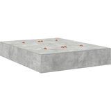 Krevet s ladicama Betonski sivi 140 x 190 cm Konstruirano drvo | Eponuda.ba