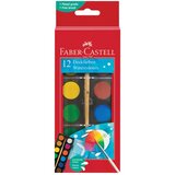 Faber-Castell Vodene boje 12 boja - 30 mm KORISTI SE | shoptok.hr