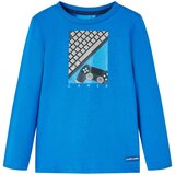 vidaXL Dječja majica dugih rukava kobaltnoplava 116 | shoptok.hr