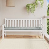  Jastuk za vrtnu klupu prošarano svjetlosivi 180x50x7 cm tkanine | Eponuda.ba