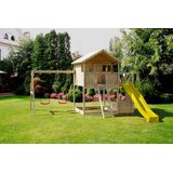 Fungoo set SUNSHINE s toboganom - drveno dječje igralište | shoptok.hr
