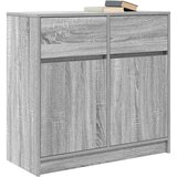  Komoda s ladicama siva sonoma 80x34x76 cm konstruirano drvo | shoptok.hr