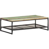  Stolić za kavu 110 x 60 x 35 cm od masivnog obnovljenog drva - 1 masivno obnovljeno drvo | shoptok.hr
