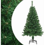  Umjetno božićno drvce s gustim granama zeleno 150 cm PVC | shoptok.hr