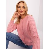 Wool Fashion Italia Sweater-AT-SW-2346-2.99P-Light Pink | Shoptok.si