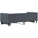  Dnevni krevet na razvlačenje bez madraca tamnosivi 80x200 cm | shoptok.hr