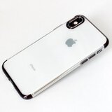 Nillkin elegance tanek silikonski ovitek za samsung galaxy A70 A705 - prozoren s črnim robom | Shoptok.si