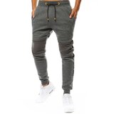 DStreet Spodnie męskie dresowe joggery antracytowe | shoptok.hr