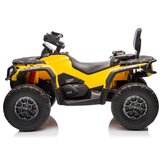 Quad na akumulator Can Am Outlander 4x4 DK-CA005 - dvosjed - žuti | shoptok.hr