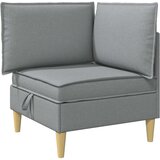  Set namještaja za dnevni boravak 6 pcs Svjetlosiva Tkanina | shoptok.hr