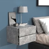 MID.YOU Nočna Omarica Usal L 45, Beton | Shoptok.si
