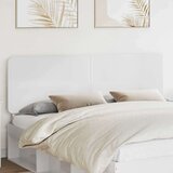  Uzglavlje s uzglavljem Sjajno bijelo 180 cm Konstruirano drvo | shoptok.hr
