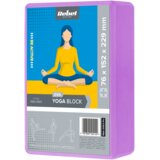 Rebel Active EVA pjenasti blok za jogu 120g ljubičasti | shoptok.hr