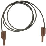 Metrel A 1342 varnostni merilni kabel banana moški konektor 4 mm banana moški konektor 4 mm 1.50 m črna\, rjava 1 kos, (20423307) | Shoptok.si