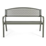 BIZZOTTO Kaki zelena metalna vrtna klupa Lizette – | shoptok.hr