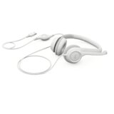  Slušalice sa mikrofonom, Logitech H390, USB, Noise-canceling Rotating microphone, Off-White, 981-001286 | Eponuda.ba