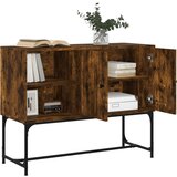  Komoda boja dimljenog hrasta 100x40x79,5 cm konstruirano drvo | shoptok.hr