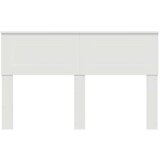  Vzglavje z vzglavjem Sijajno belo 150 cm Konstruiran les, (5000110161) | Shoptok.si