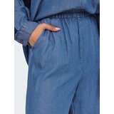 Only Lahkotne hlače & Harem hlače ONLCHARIS LIFE HW PULL-UP PANT CCWVN 15337938 Modra | Shoptok.si