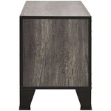 vidaXL TV ormarić sivi 105 x 36 x 47 cm od metala i MDF-a | shoptok.hr
