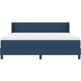  s opruga kutije s uzglavljem Plava 200 x 180 cm tkanina | shoptok.hr