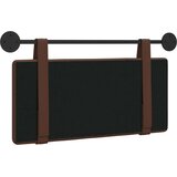  Držeće uzglavlje Zidne Smeđa 80 cm Lažna koža - Smeđa 80 cm bez LED | shoptok.hr