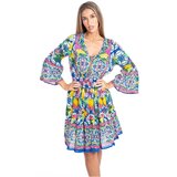 Isla Bonita By Sigris Kratka Haljina Višebojna | shoptok.hr