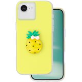 Onasi Tutti Frutti 2v1 silikonski ovitek za iPhone 16e / iPhone 17e - rumen | Shoptok.si