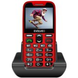 Evolveo easyphone xr telefon za starejše - rdeč | Shoptok.si