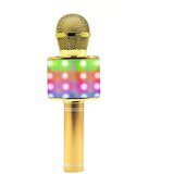 Manta mikrofon bežični sa zvučnikom i karaoke funkcijom, LED rasvjeta MIC20-GL | shoptok.hr