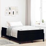  s oprugama i madracem crni 120 x 200cm od tkanine | shoptok.hr