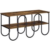  TV stalak 100 x 40 x 50 cm Dimljeni hrast Konstruirano drvo | shoptok.hr