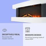 Klarstein Studio Light & Fire 1 Smart, kamin, 1000/2000W, MDF, WiFi Control | shoptok.hr