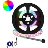  LED traka S LED lampica 4 pcs Crna i prozirna 45 x 0 8 x 0 3 cm | shoptok.hr