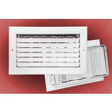  Aluminijumska zidna rešetka bez regulatora protoka 425x230mm aluminum ( 9822 ) | ePonuda.com