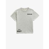 Koton Printed T-Shirt Short Sleeve Crew Neck Cotton Cene'.'