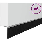  Držač četke za vrata 6 kom. Srebrno 100 cm Aluminijski legura | shoptok.hr