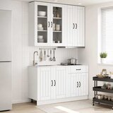  Kuhinjska jedinica LUCCA 4 kom. Bijela Konstruirano drvo | shoptok.hr