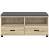  Klupa za hodnik s jastukom Sonoma hrast 100 x 38 x 46 cm | Eponuda.ba
