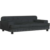  Krevet za pse crna 90 x 53 x 30 cm baršunasti | shoptok.hr