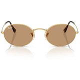 Ray-ban Oval RB3547 001/53 M (51) Zlata/Rjava | Shoptok.si