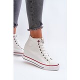 Cross Jeans Women's Wedge Sneakers White | Eponuda.ba