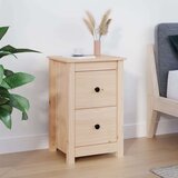  Nočna omarica 40x35x61,5 cm trdna borovina, (20730320) | Shoptok.si