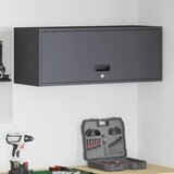  Ormar za zid u garaži Crna 90 x 33 x 35 cm Čelik s prahom | shoptok.hr
