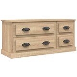 Maison Chic TV omarica - TV stojalo - Televizijska omarica sonoma hrast 100x35,5x45 cm inženirski les, (21701457) Cene