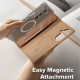 Ringke Magnetni novčanik Folio Grip za Samsung Galaxy Z Fold 7 – smeđi | shoptok.hr
