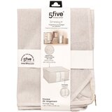 Five spremnik za odjeću 60 x 40 cm poliester/PVC, bež | shoptok.hr